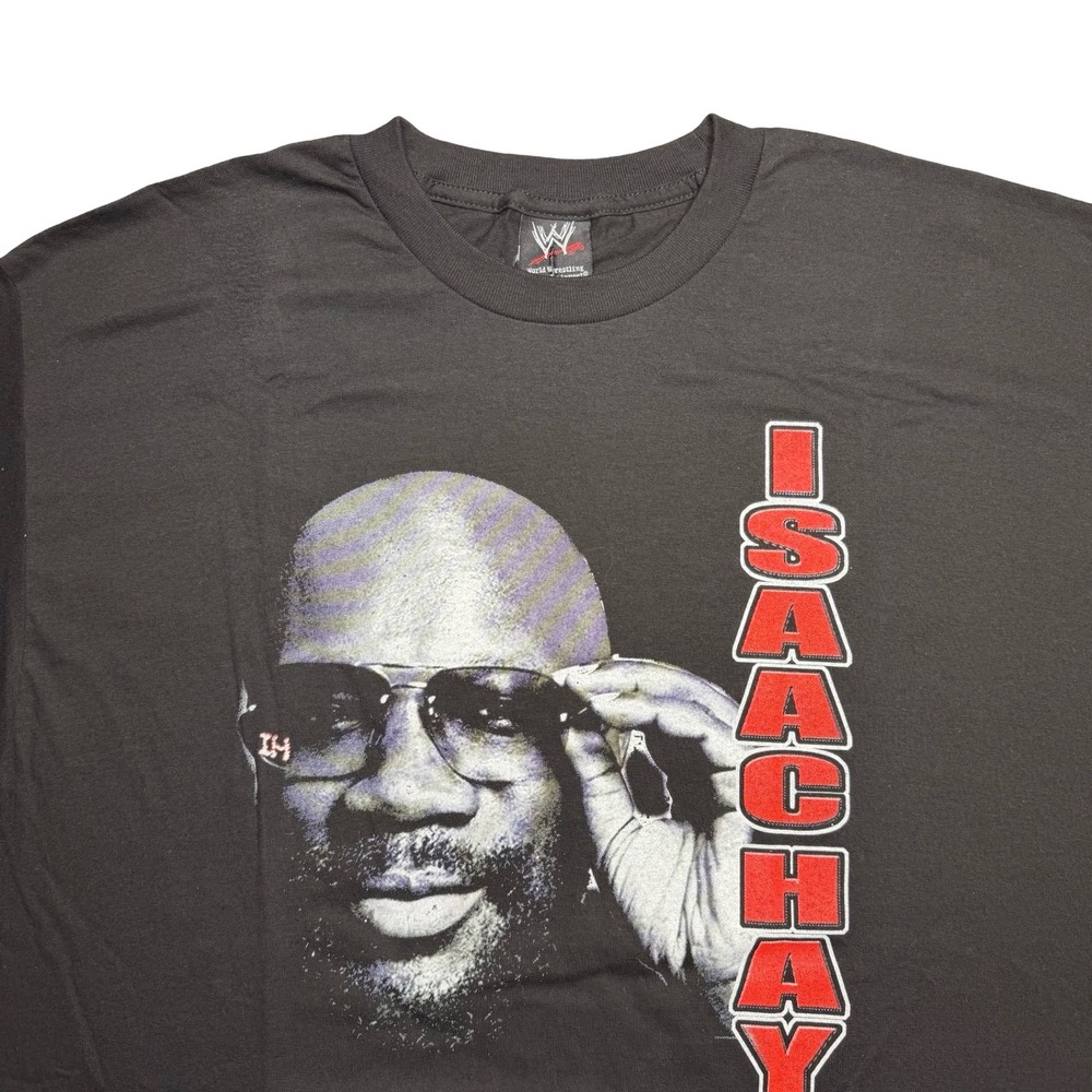 Vintage 2000s Isaac Hayes Shaft x Stax Records concert tour music shirt 2XL